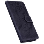 For Xiaomi Redmi Note 12 Pro+ 5G PU Leather Wallet Case Tiger Pattern Imprinted Stand Flip Phone Cover