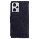 For Xiaomi Redmi Note 12 Pro+ 5G PU Leather Wallet Case Tiger Pattern Imprinted Stand Flip Phone Cover