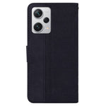 Anti-drop Phone Case for Xiaomi Redmi Note 12 Pro+ 5G Imprinted Wallet Flip Leather Cover
