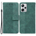Anti-drop Phone Case for Xiaomi Redmi Note 12 Pro+ 5G Imprinted Wallet Flip Leather Cover