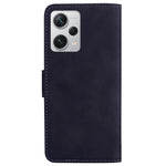 For Xiaomi Redmi Note 12 Pro+ 5G PU Leather Cover Solid Color Wallet Stand Protective Phone Case