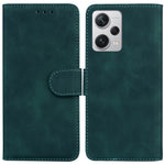 For Xiaomi Redmi Note 12 Pro+ 5G PU Leather Cover Solid Color Wallet Stand Protective Phone Case