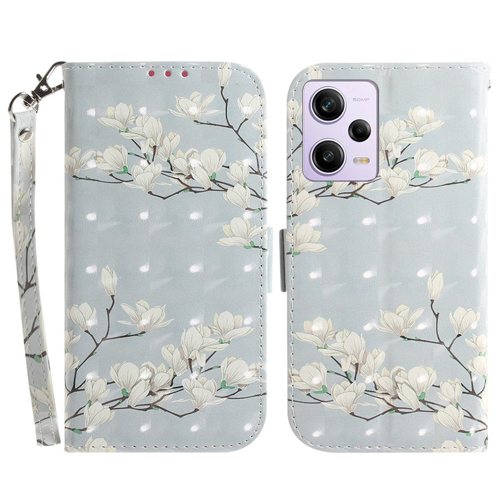 Xiaomi Redmi Note 12 Pro 5G / Note 12 Pro Speed 5G / Poco X5 Pro 5G PU-läderfodral med stativ
