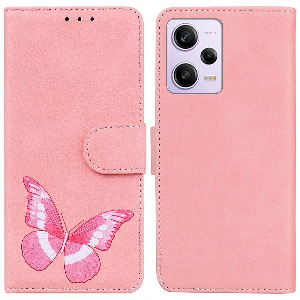 For Xiaomi Redmi Note 12 Pro 5G / Note 12 Pro Speed 5G / Poco X5 Pro 5G Butterfly Printing Phone Cover