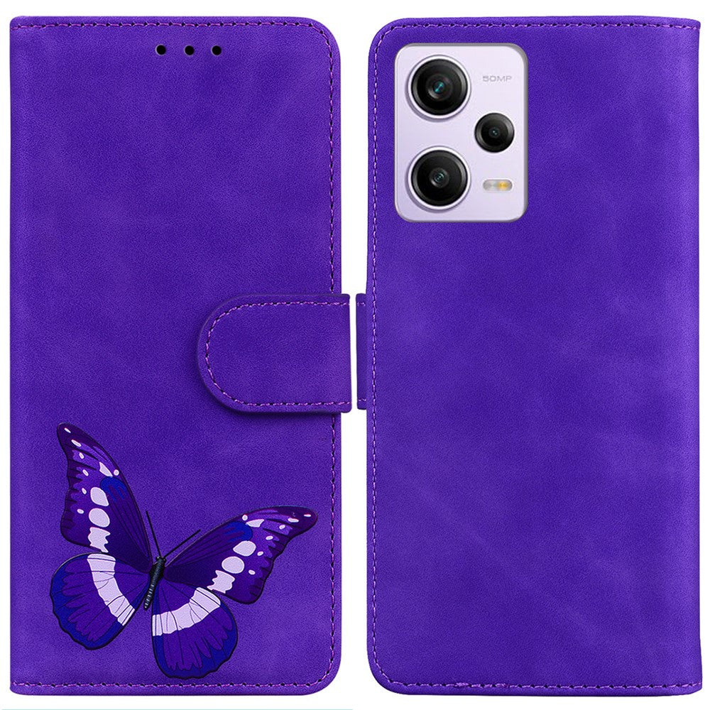 Xiaomi Redmi Note 12 Pro 5G / Note 12 Pro Speed 5G / Poco X5 Pro 5G mobilskal med fjärilstryck