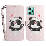For Xiaomi Redmi Note 12 5G (Global) / (India) / (China) / Poco X5 5G Pattern Printing Anti-drop Leather Phone Case Stand Wallet