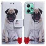Xiaomi Redmi Note 12 5G (Global) / (Indien) / (Kina) / Poco X5 5G Plånboksfodral Mönstertryck Läderfodral
