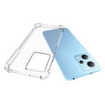 Xiaomi Redmi Note 12 5G (Global) / (Indien) / (Kina) / Poco X5 5G Halkfritt mobilskal Transparent TPU-baksida