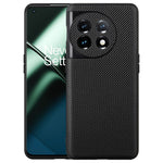 VILI TC-serien för OnePlus 11 5G stötsäkert skal mobilbaksida texturerat läderbelagt TPU-mobilskal