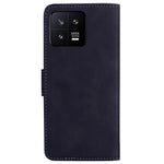 For Xiaomi 13 5G PU Leather Solid Color Wallet Case Stand Magnetic Clasp Shockproof Phone Cover