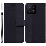 For Xiaomi 13 5G Anti-drop Phone Case Stand Imprinted Flip Leather Phone Cover with Wallet