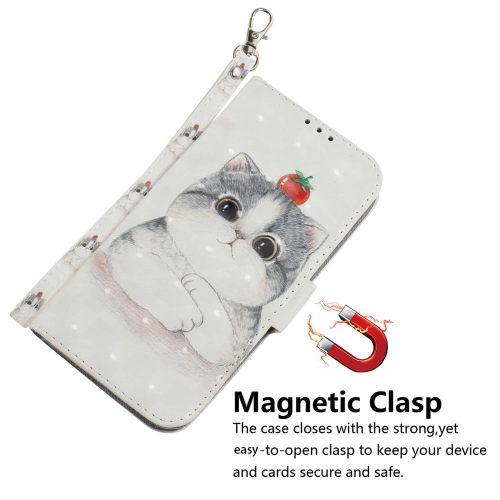 Anti-fall Folio Flip Phone Cover for Xiaomi 13 Pro 5G Stand Wallet Phone Case with Strap