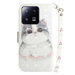 Anti-fall Folio Flip Phone Cover for Xiaomi 13 Pro 5G Stand Wallet Phone Case with Strap