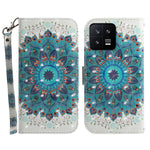 Cell Phone Cover Stand For Xiaomi 13 5G Anti-scratch PU Leather Flip Phone Case Wallet with Strap