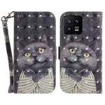Cell Phone Cover Stand For Xiaomi 13 5G Anti-scratch PU Leather Flip Phone Case Wallet with Strap