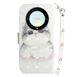 Anti-drop Phone Cover for Honor X40 5G / X9a 5G / Magic5 Lite 5G , Folio Flip Wallet Phone Case with Strap