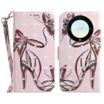 Anti-drop Phone Cover for Honor X40 5G / X9a 5G / Magic5 Lite 5G , Folio Flip Wallet Phone Case with Strap
