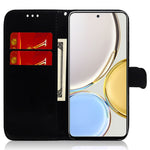 For Honor X40 5G / X9a 5G / Magic5 Lite 5G PU Leather Wallet Cover Dazzling Flower Pattern Flip Stand Phone Case