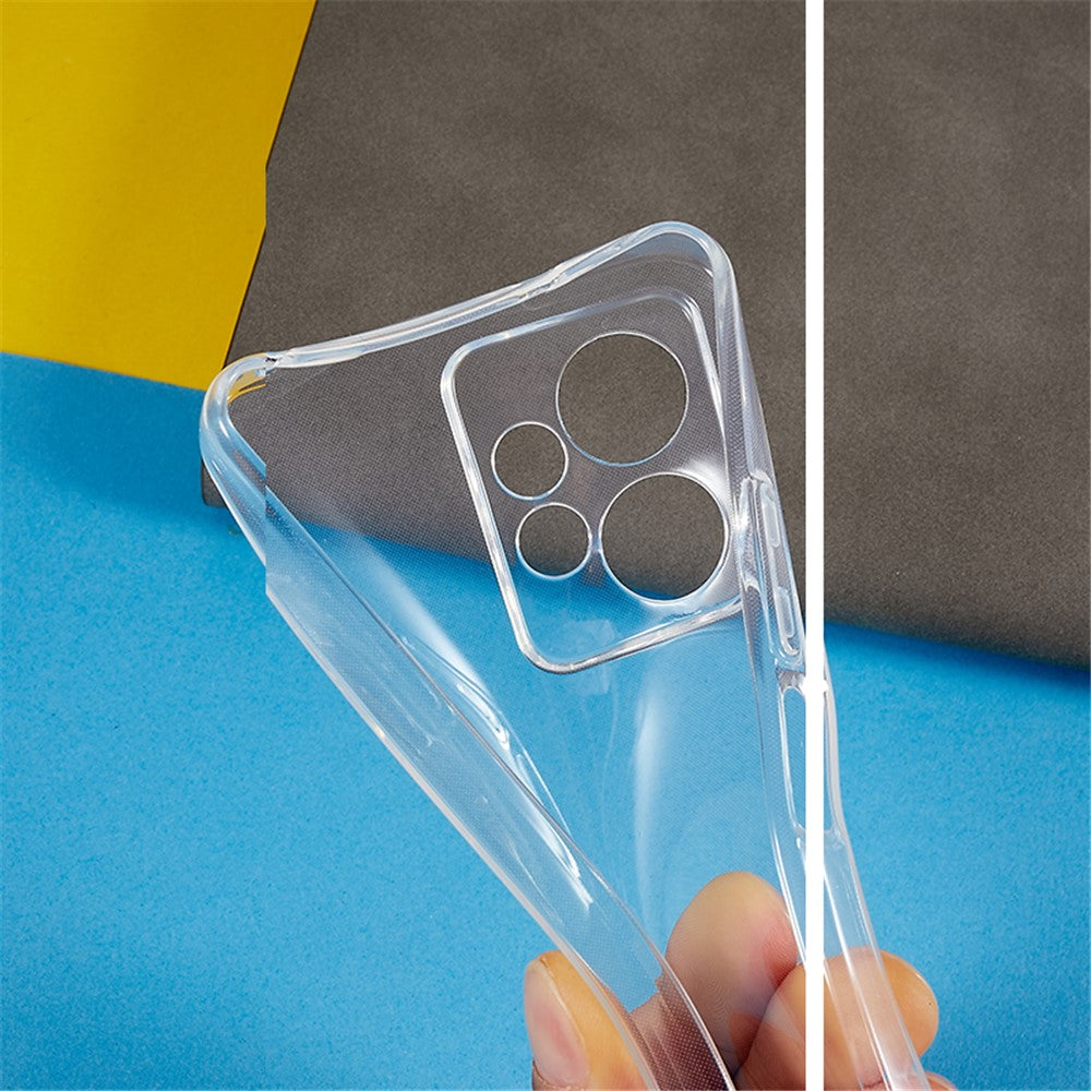 For Xiaomi Redmi Note 12 4G Mobile Phone Case Ultra-Thin Anti-Drop Clear TPU Back Cover