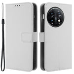 OnePlus 11R 5G / Ace 2 5G Diamantstruktur Stativfodral PU-läder Plånbok Stötsäkert mobilskal