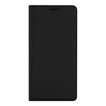 DUX DUCIS Skin Pro Series Leather Phone Case for Xiaomi Redmi Note 12 Pro+ 5G , Card Holder Stand Cover