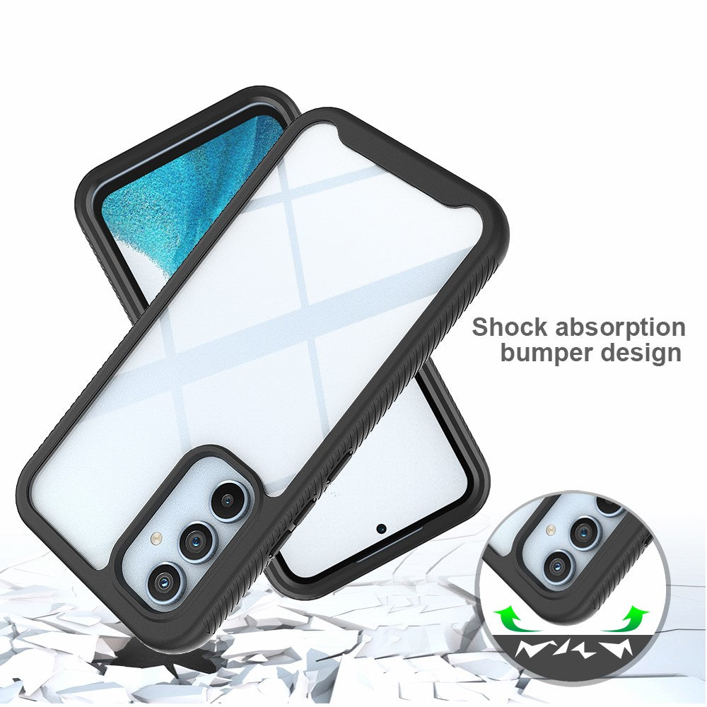 For Samsung Galaxy A54 5G Phone Case PC + TPU Full Protection Phone Cover with PET Screen Protector