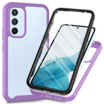 For Samsung Galaxy A54 5G Phone Case PC + TPU Full Protection Phone Cover with PET Screen Protector