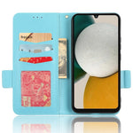 For Samsung Galaxy A24 4G (162.1 x 77.6 x 8.3mm) PU Leather Phone Case Litchi Texture Wallet Stand Protective Phone Cover