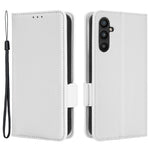 For Samsung Galaxy A24 4G (162.1 x 77.6 x 8.3mm) PU Leather Phone Case Litchi Texture Wallet Stand Protective Phone Cover