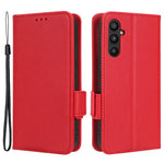 For Samsung Galaxy A24 4G (162.1 x 77.6 x 8.3mm) PU Leather Phone Case Litchi Texture Wallet Stand Protective Phone Cover