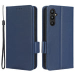 For Samsung Galaxy A24 4G (162.1 x 77.6 x 8.3mm) PU Leather Phone Case Litchi Texture Wallet Stand Protective Phone Cover