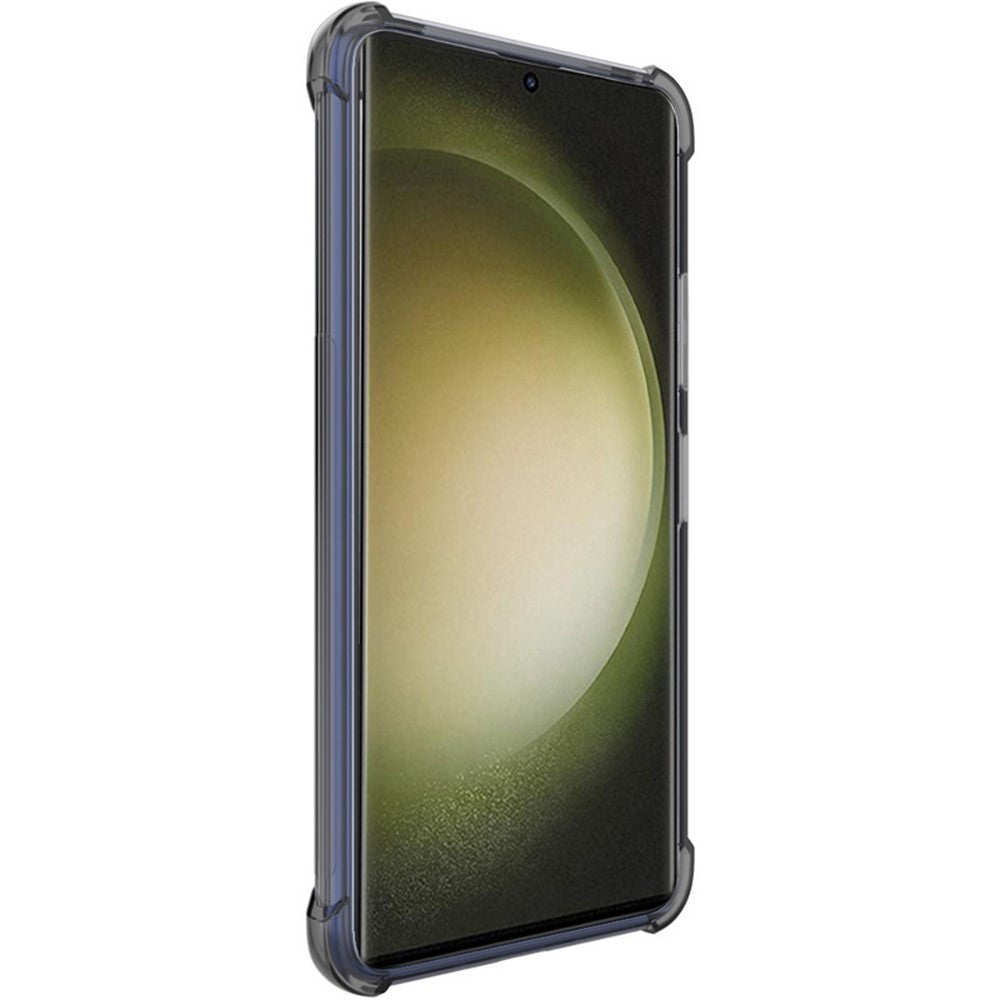 IMAK för Samsung Galaxy S23 Ultra mobilskal genomskinligt fyrhörnigt kudde-airbag TPU-mobilskal