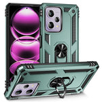 Ring Holder Kickstand Phone Case for Xiaomi Redmi Note 12 Pro 5G / Note 12 Pro Speed 5G / Poco X5 Pro 5G , TPU + PC Hybrid Cover