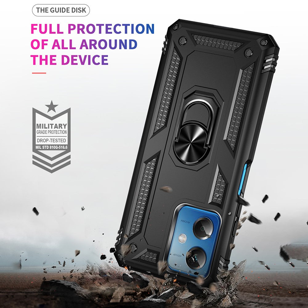 Xiaomi Redmi Note 12 5G (Global) / (Indien) / (Kina) / Poco X5 5G Ringstativ Mobilskal TPU + PC Mobilmobilskal