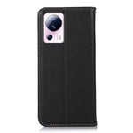 KHAZNEH for Xiaomi 13 Lite / Civi 2 5G Phone Wallet Case RFID Blocking Stand Genuine Cowhide Leather Phone Cover