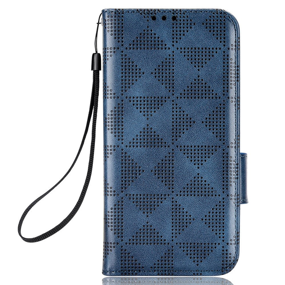 Xiaomi 13 Lite / Civi 2 5G Läderfodral med Plånbok och Triangelmönster, Smartphone-fodral