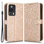 Xiaomi 13 Lite / Civi 2 5G Dot Plånboksfodral Mönster Präglat Läder mobilstativfodral