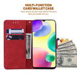 For Xiaomi 13 Pro 5G Magnetic Closure Phone Case Leather Imprinted Geometry Pattern Stand Wallet Shell