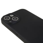 For iPhone 13 6.1 inch Soft TPU Camera Protection Phone Case Soft Fiber Lining Rubberized Cover