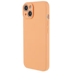 For iPhone 13 6.1 inch Soft TPU Camera Protection Phone Case Soft Fiber Lining Rubberized Cover