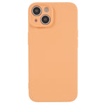 For iPhone 14 Plus Rubberized Anti-Slip Grip Phone Case Soft TPU Fiber Lining Inside Phone Cover