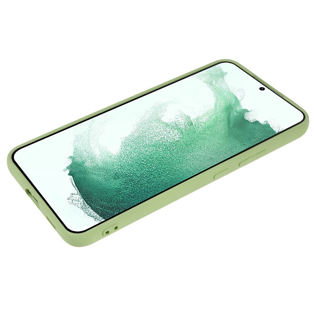 For Samsung Galaxy S22 5G Slim Fit Phone Case Rubberized TPU Anti-Scratch Cover Soft Fiber Lining