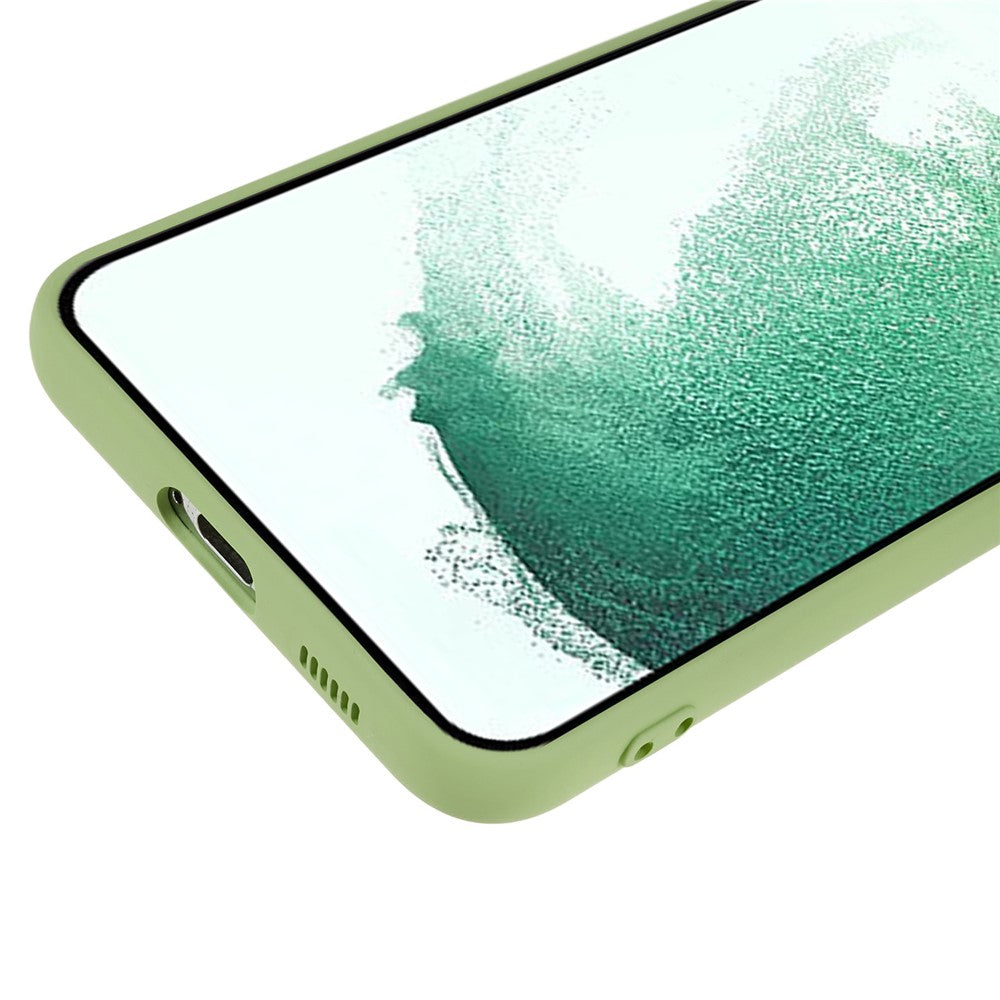 For Samsung Galaxy S22 5G Slim Fit Phone Case Rubberized TPU Anti-Scratch Cover Soft Fiber Lining