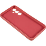For Samsung Galaxy A34 5G Rubberized TPU Phone Case Soft Fiber Lining Anti-Scratch Cover