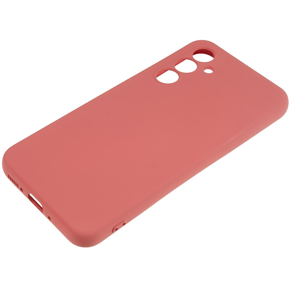 For Samsung Galaxy A34 5G Rubberized TPU Phone Case Soft Fiber Lining Anti-Scratch Cover
