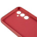 For Samsung Galaxy A34 5G Rubberized TPU Phone Case Soft Fiber Lining Anti-Scratch Cover
