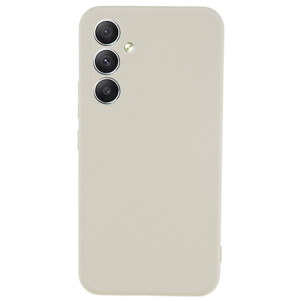 For Samsung Galaxy A34 5G Rubberized TPU Phone Case Soft Fiber Lining Anti-Scratch Cover
