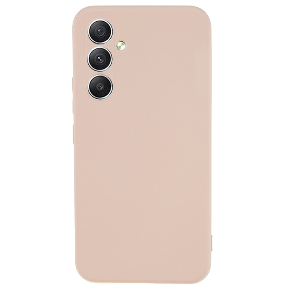 For Samsung Galaxy A34 5G Rubberized TPU Phone Case Soft Fiber Lining Anti-Scratch Cover