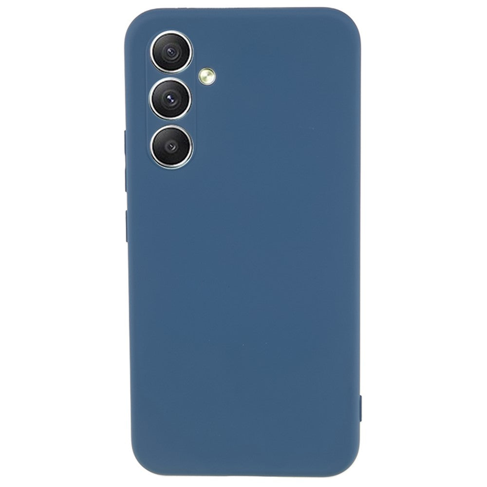 For Samsung Galaxy A34 5G Rubberized TPU Phone Case Soft Fiber Lining Anti-Scratch Cover