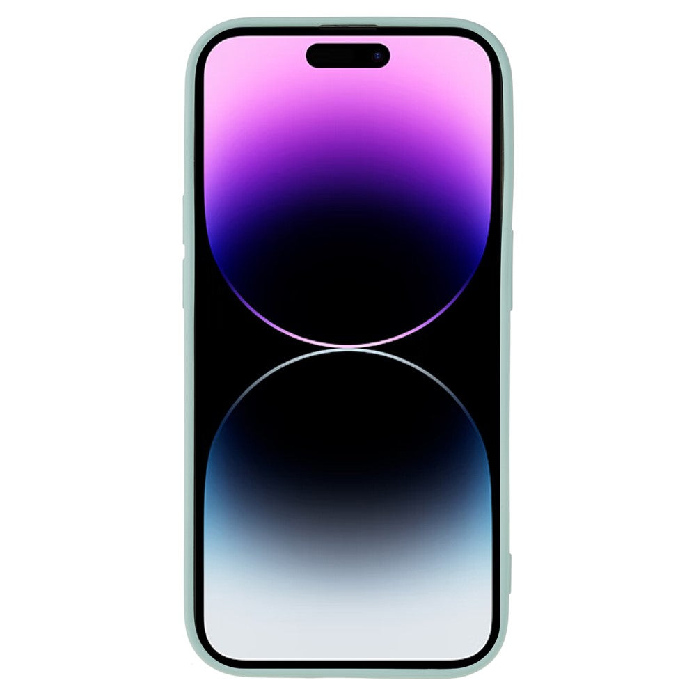 For iPhone 14 Pro Max Rubberized TPU Protective Case Soft Fiber Lining Inside Shockproof Phone Cover